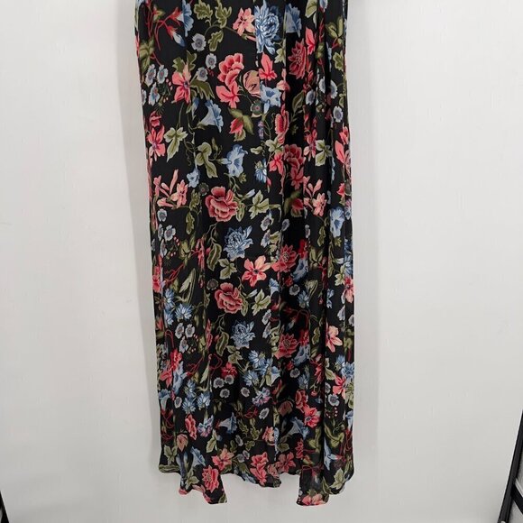 Missguided Plus Floral Wrap Over Dress Size 18 NWT - Picture 5 of 12